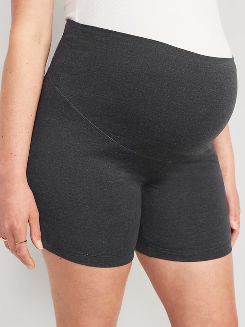 Old Navy Charcoal Maternity Bike Shorts